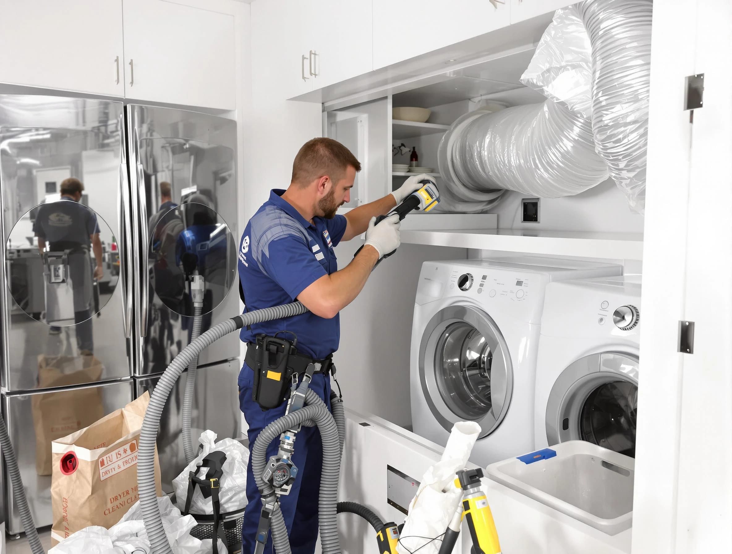 Professional duct cleaning by Purcell Dryer Vent Cleaning in Purcell