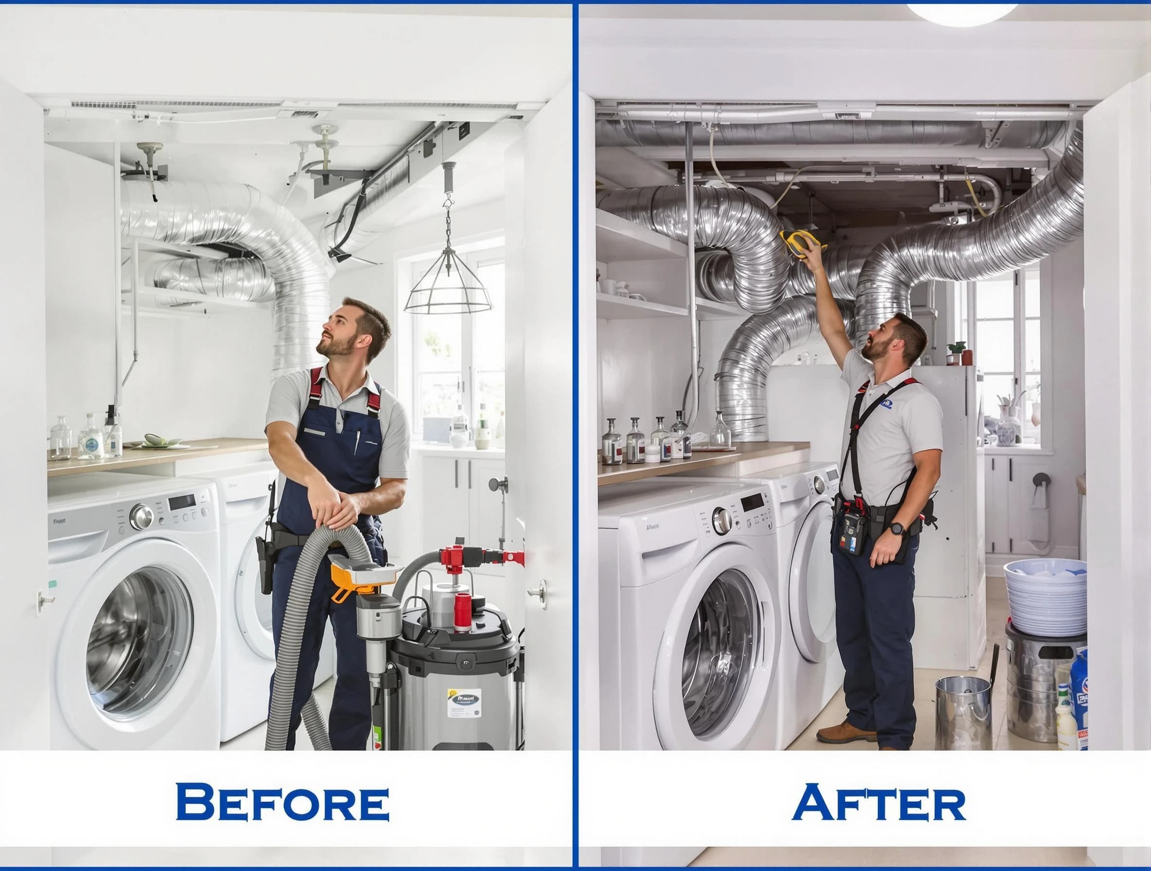 Expert gas dryer vent cleaning by Purcell Dryer Vent Cleaning in Purcell