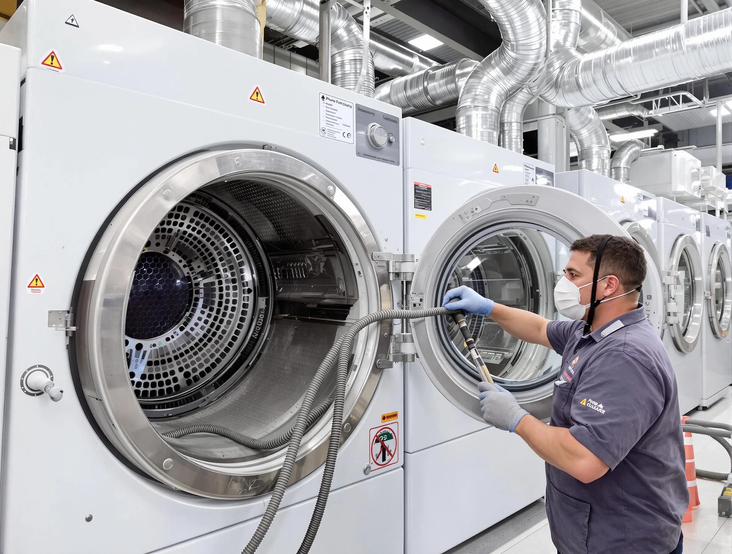 Industrial-grade dryer vent cleaning by Purcell Dryer Vent Cleaning in Purcell