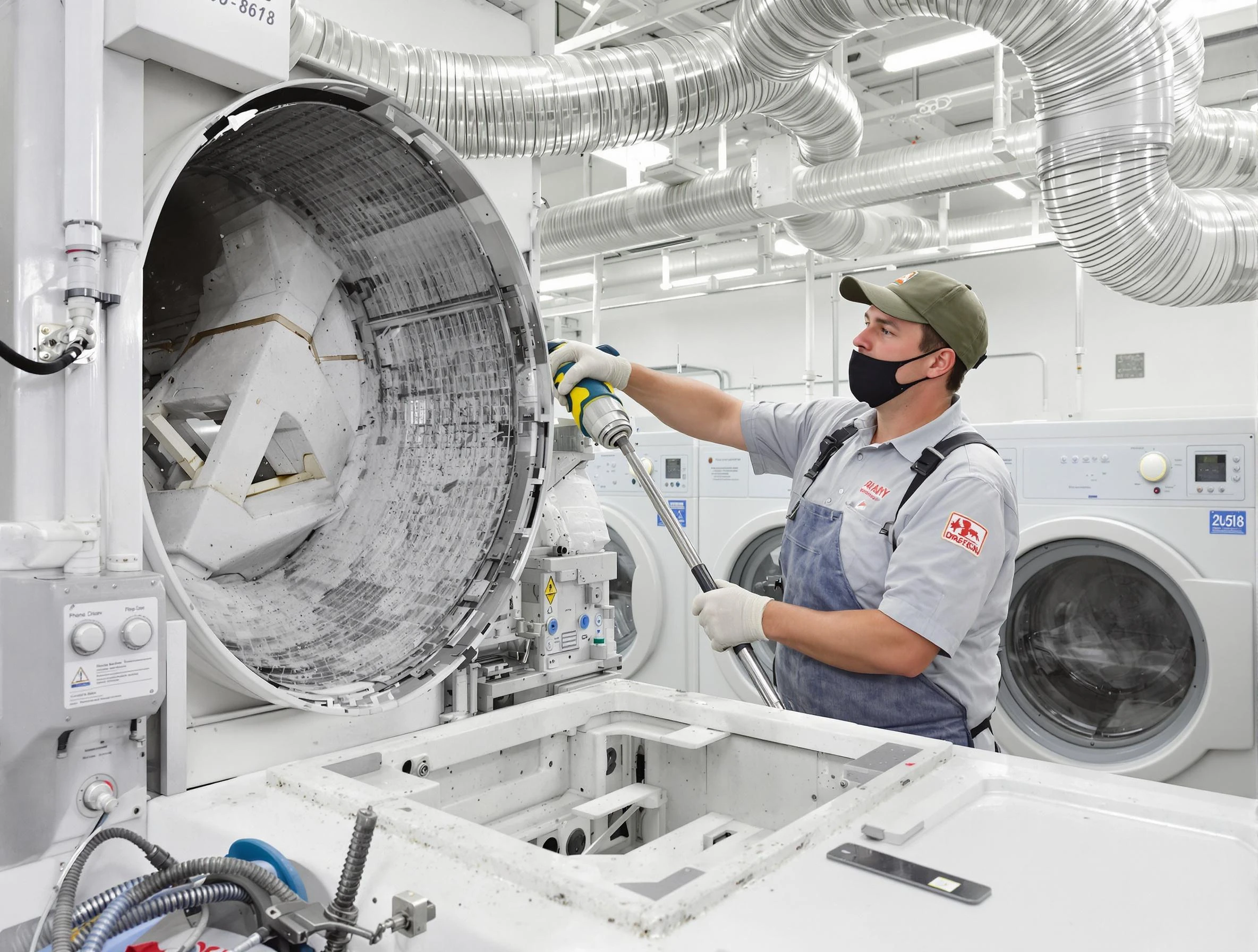 Commercial Dryer Vent Cleaning in Purcell