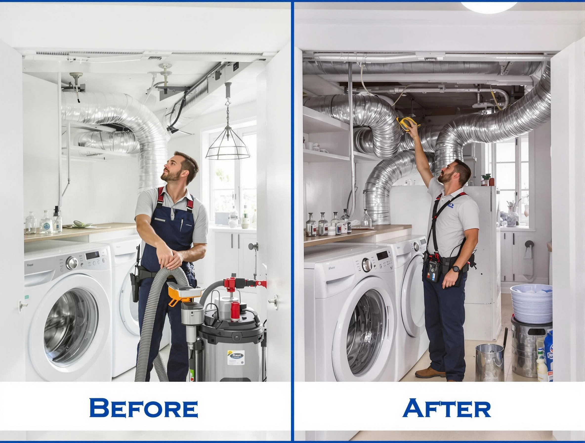 Expert gas dryer vent cleaning by Purcell Dryer Vent Cleaning in Purcell