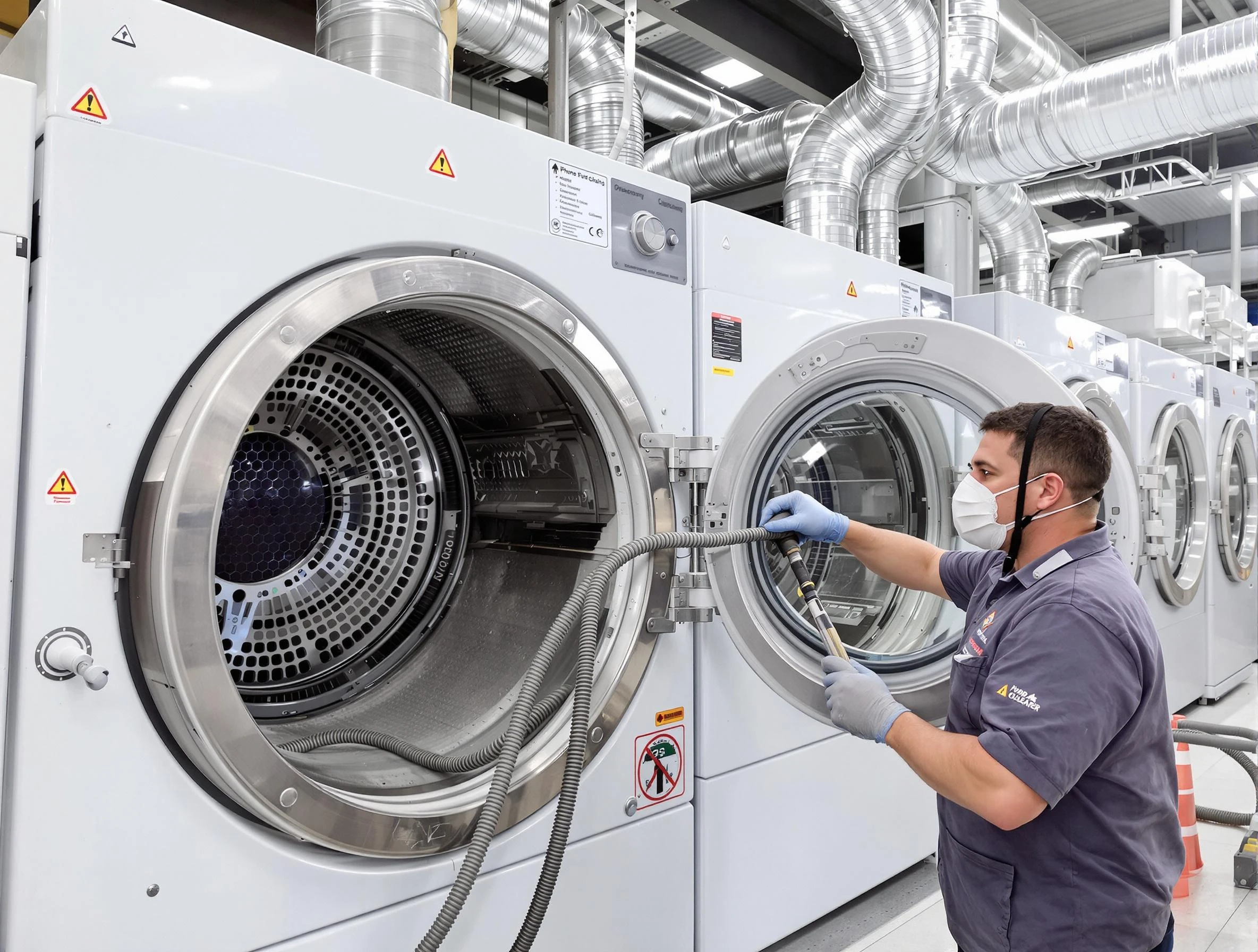 Industrial-grade dryer vent cleaning by Purcell Dryer Vent Cleaning in Purcell